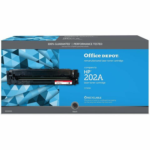 Clover Technologies Group, LLC Remanufactured Black Toner Cartridge for HP CF500A (HP 202A)
