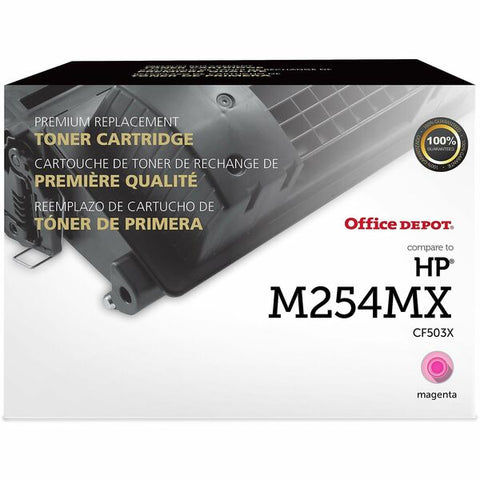 Clover Technologies Group, LLC Remanufactured High Yield Magenta Toner Cartridge for HP CF503X (HP 202X)