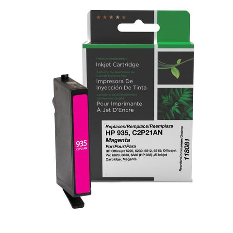 Clover Technologies Group, LLC Remanufactured Magenta Ink Cartridge (Alternative for HP C2P21AN 935) (400 Yield)