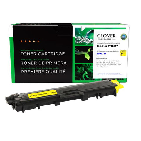 Clover Technologies Group, LLC Remanufactured YellowToner Cartridge (1400 Yield)