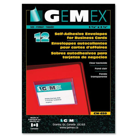 Gemex, Inc Adhesive Vinyl Pockets