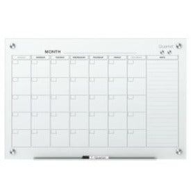 ACCO Brands Corporation Infinity Magnetic Glass Dry Erase Calendar Board