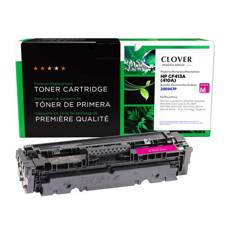 Clover Technologies Group, LLC Remanufactured Magenta Toner Cartridge (Alternative for HP CF413A) (2300 Yield)