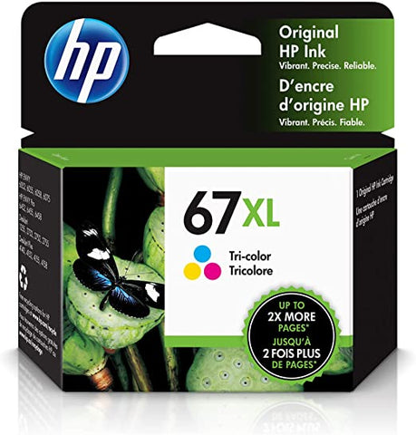 HP 67XL Tri-Colour Original Ink Cartridge (3YM58AN)